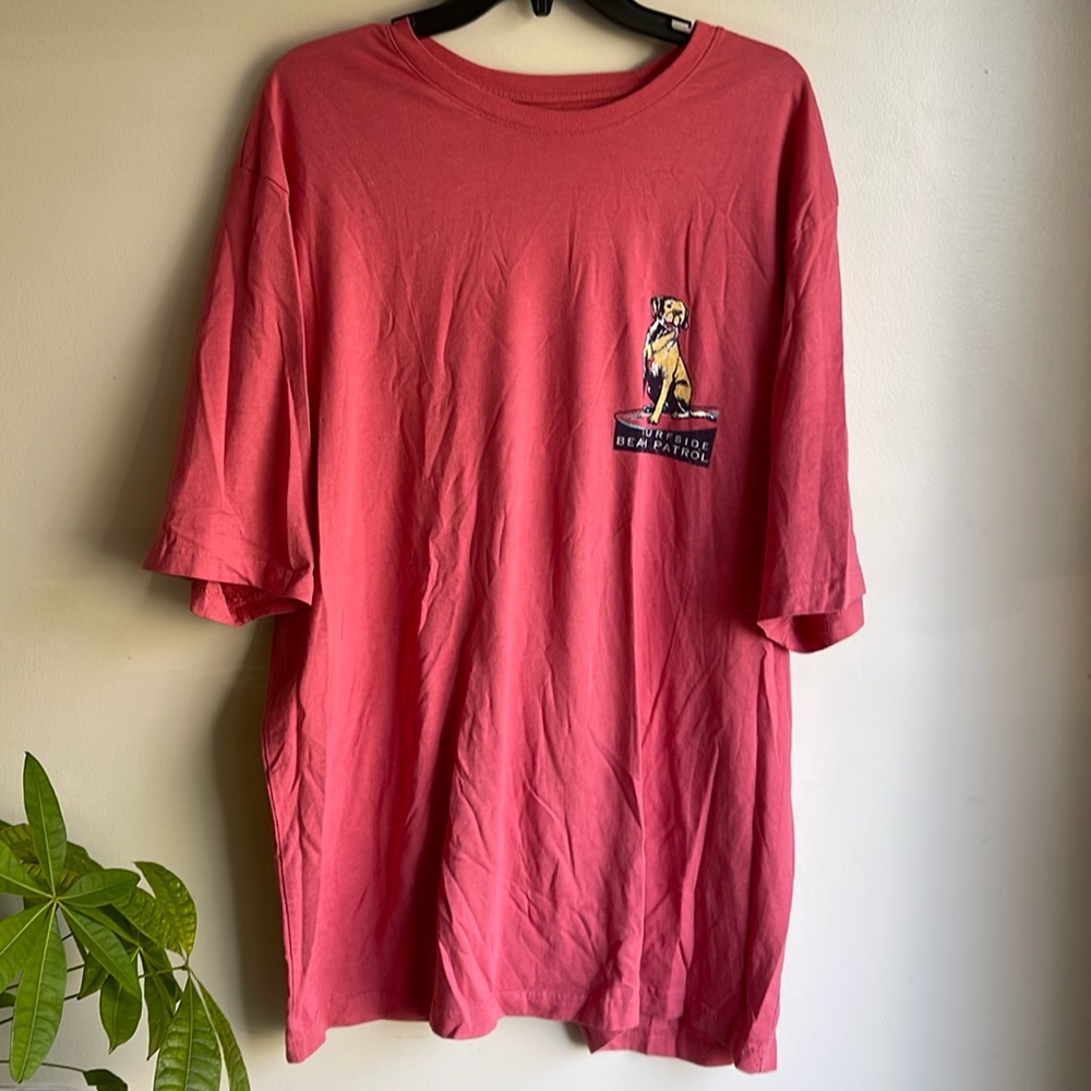 Surfside Beach Patrol 2XL Dog Graphic Tee T Shirt